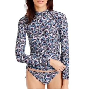 J. Crew Tropical Sea Fan Rashguard